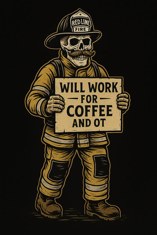 Will Work for OT Sticker